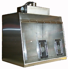 Stainless Steel Vented Fume hood for radioIodine