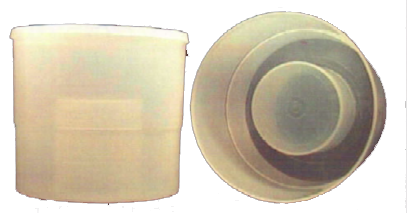 Model 441 G-E Marinelli Beakers, 4 liter, 10.2 cm endcap diameter for liquid and solid samples