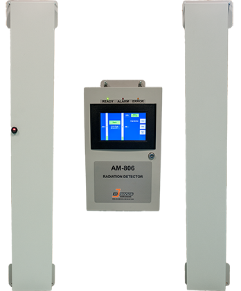 AM-806 Laundry and Trash Monitor for Radioactive Waste by WB Johnson