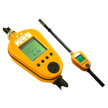 Automess 6112M Telescoping probe and ratemeter combination for high range gamma radiation
