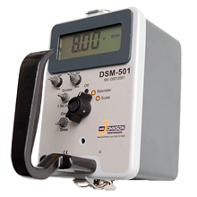 MicroR Survey Meter for gamma radiation at the micro Roentgen dose rate
