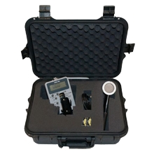 ERK-506 Emergency kit, inckludes survey meter with internal high range G-M probe, external pancake G-M probe, scintillation probe, and hard case