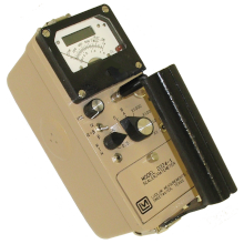Alpha Beta Ratemeter/Scaler offers analog readout, supplemented with a digital LCD for  scaler function