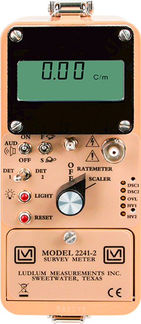 2241-2 dual probe survey meter