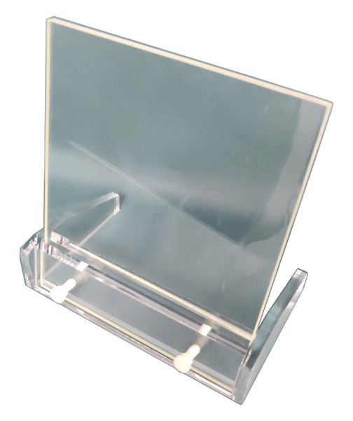 Pb Glass Benchtop shield, for lab use, shields gamma and x-ray radiation